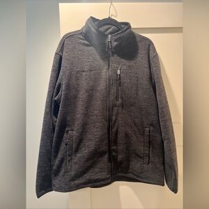 Free Country Men’s Fleece Zip Up Jacket L